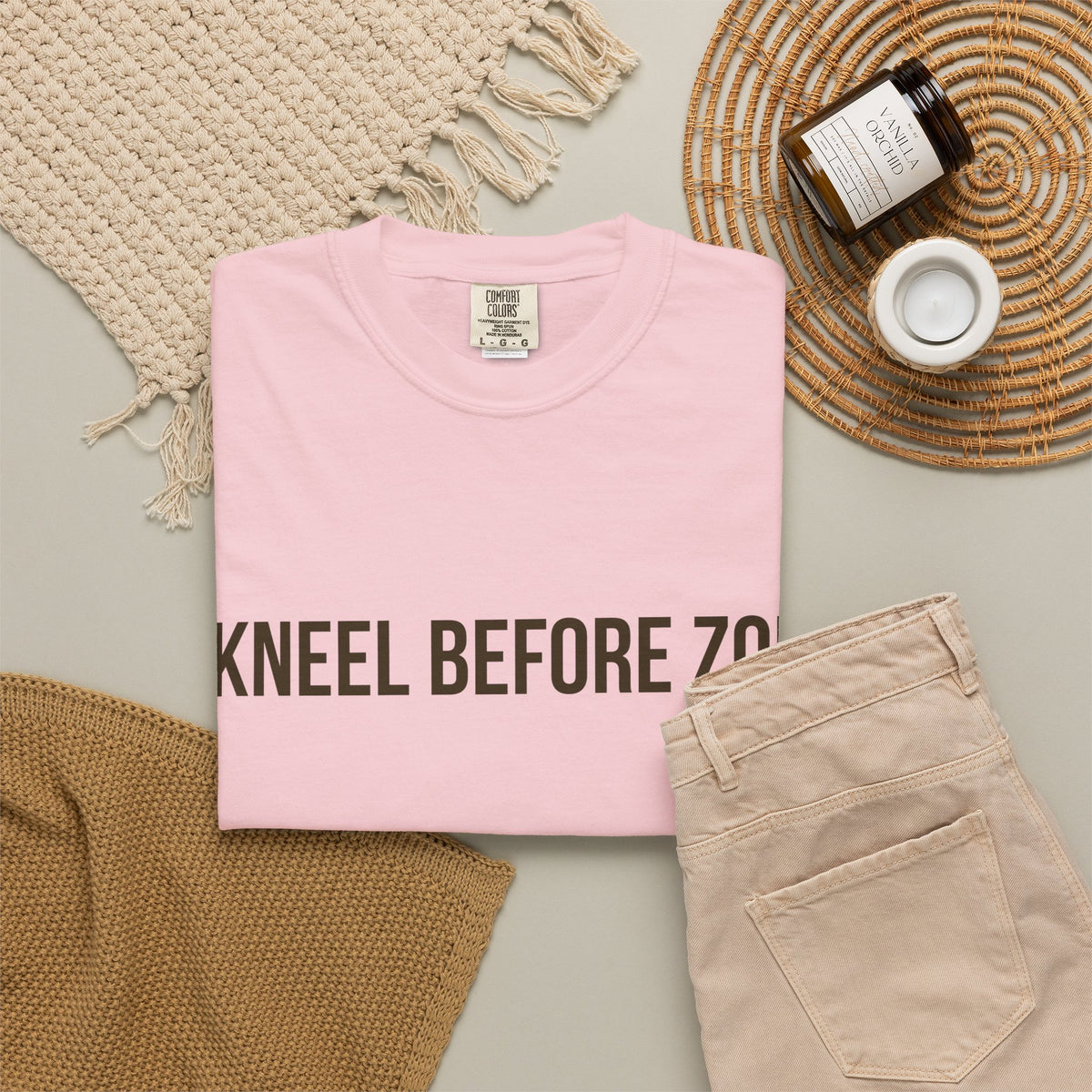 The Kneel Before (High Quality Custom Colors Tee Shirt)