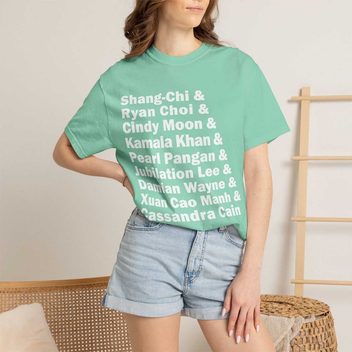 The AAPI Ampersand Tee (High Quality Comfort Colors)