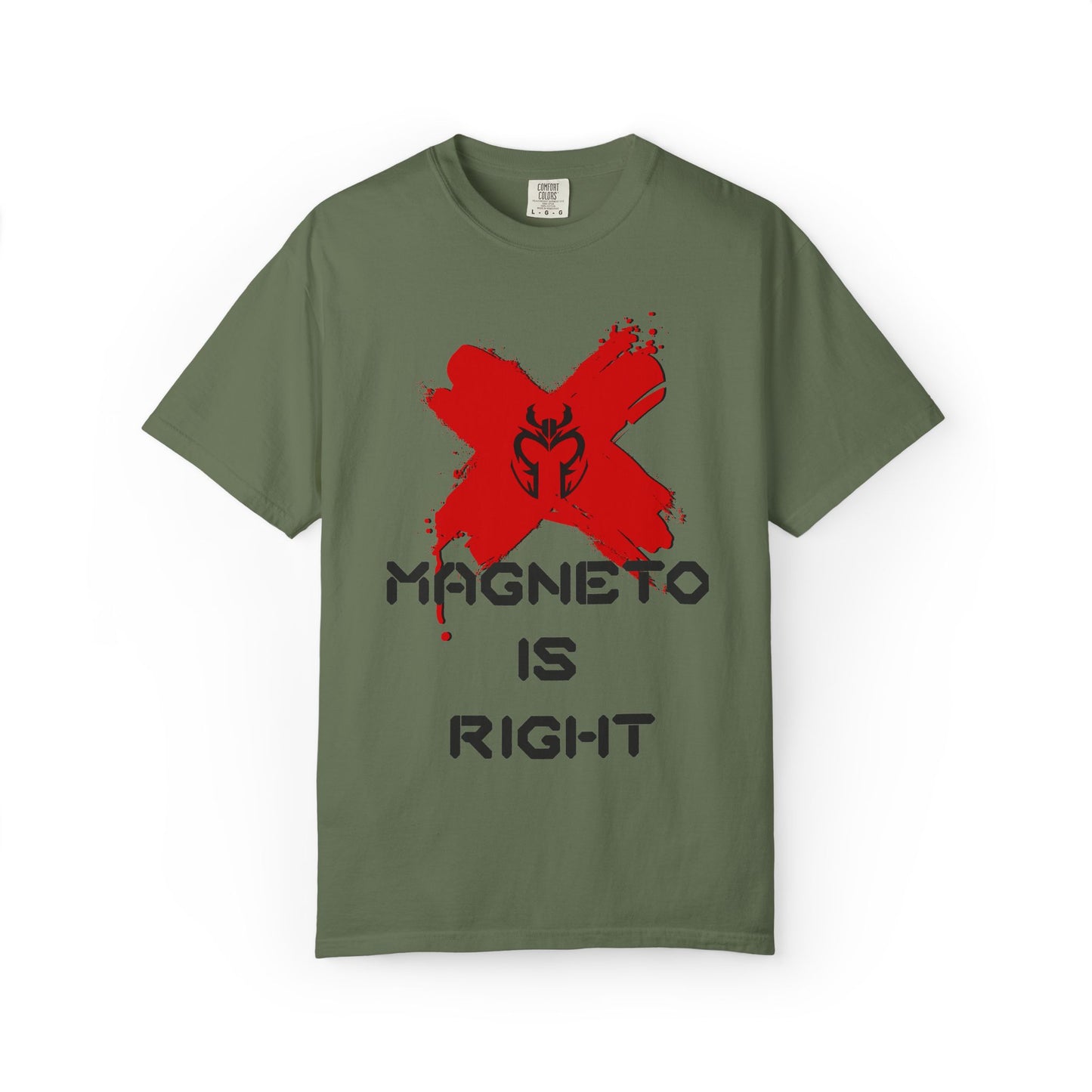 The Magnus is Right Tee (Black Text) [High Quality Comfort Colors Tee Shirt]