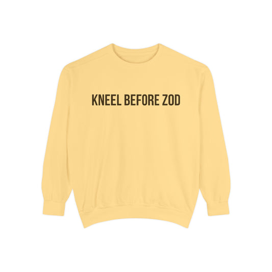 Thee Kneel Before Zizzod (High Quality Comfort Colors Sweatshirt)