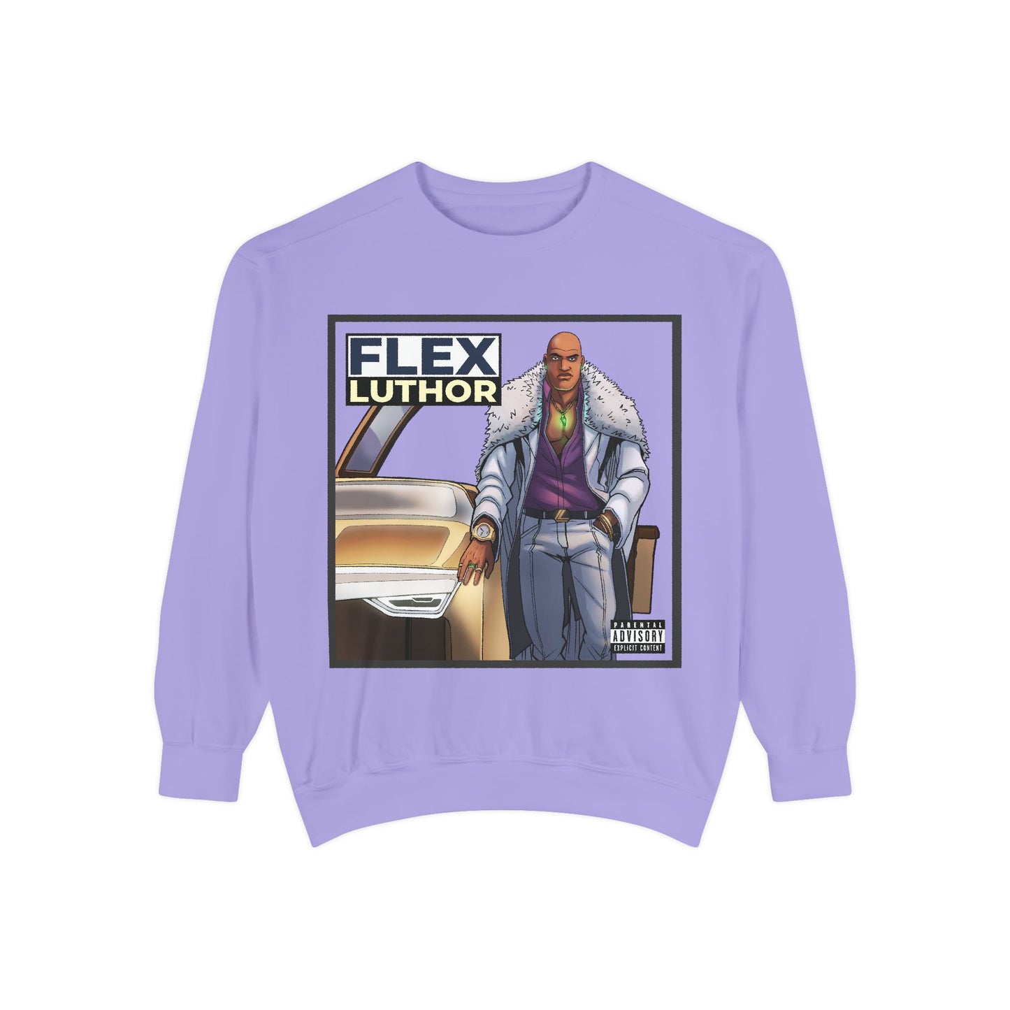 The Flex Luthor Crewneck [High Quality Comfort Colors Sweatshirt]