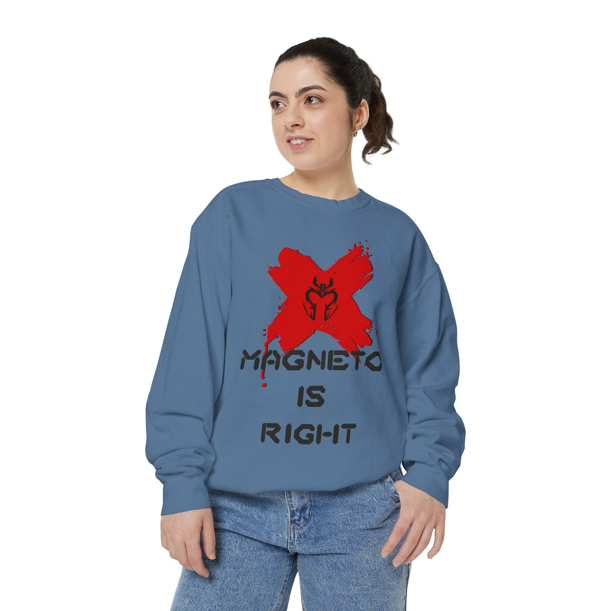 The Magnus Is Right (Comfort Colors High Quality Sweatshirt)