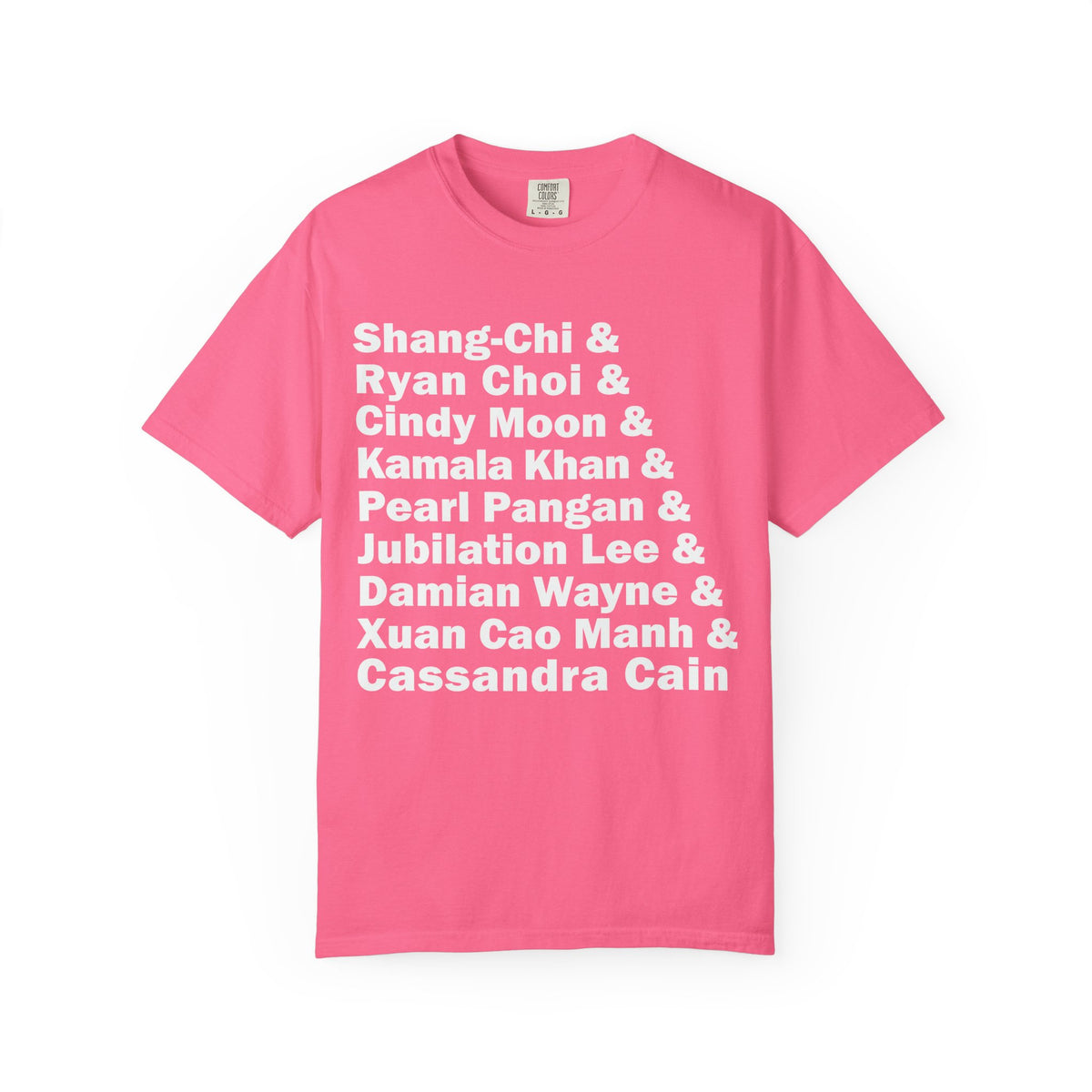 The AAPI Ampersand Tee (High Quality Comfort Colors)