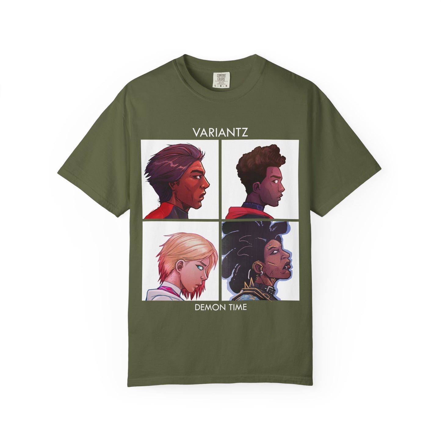 The Variantz - Demon Time Tee (Comfort Colors High Quality T Shirt)
