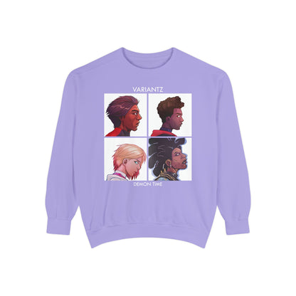 Variantz "Demon Time" Crewneck Sweatshirt *COMFORT COLORS HIGH QUALITY SWEATSHIRT*