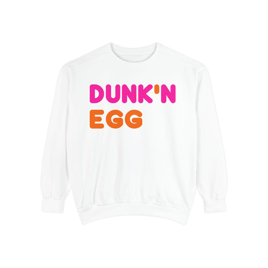Thee Dunk'N Egg (High Quality Comfort Colors Sweatshirt)