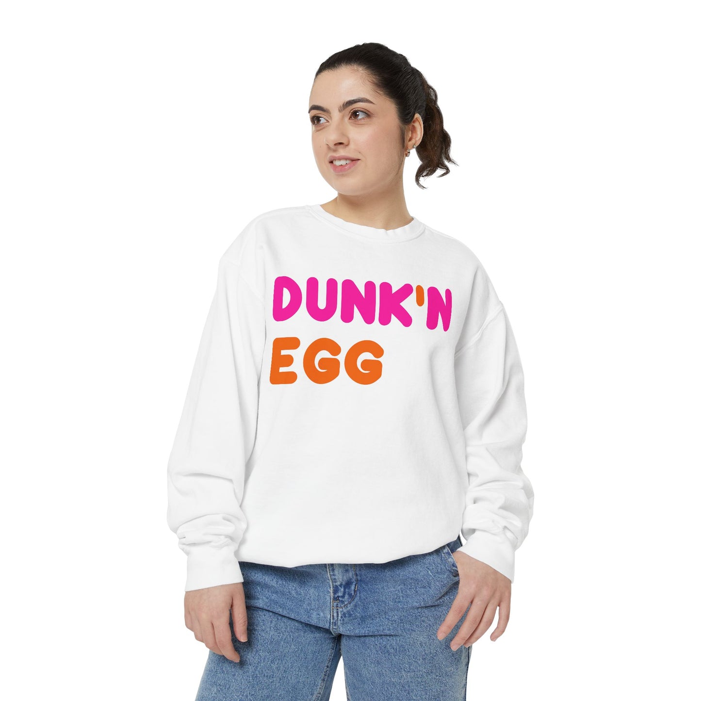 Thee Dunk'N Egg (High Quality Comfort Colors Sweatshirt)