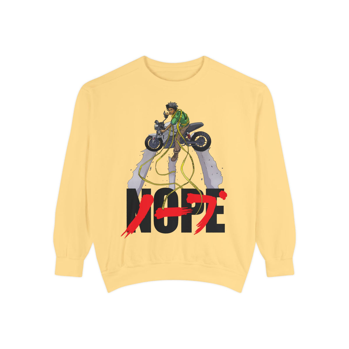 The NOPE Motorbike (High Quality Custom Colors Sweatshirt)