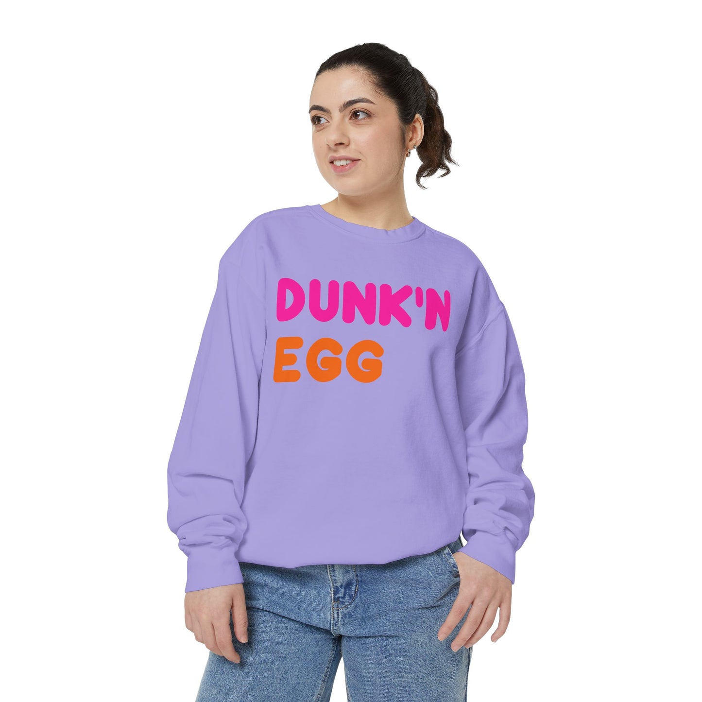Thee Dunk'N Egg (High Quality Comfort Colors Sweatshirt)