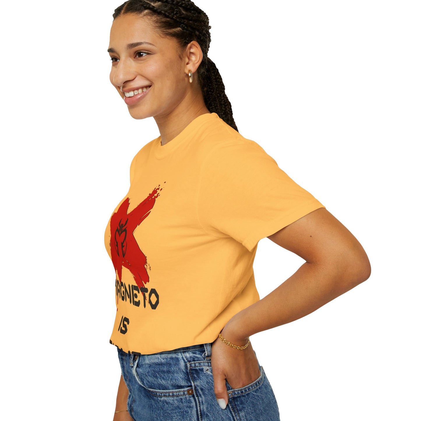 The Magnus is Right Tee (Black Text) [High Quality Comfort Colors Tee Shirt]