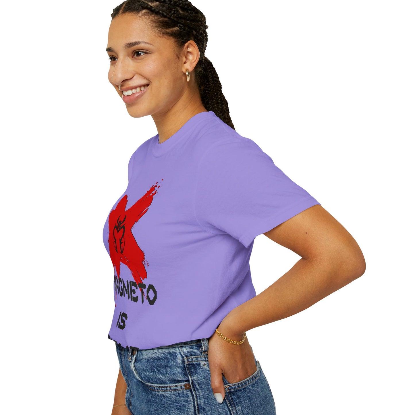 The Magnus is Right Tee (Black Text) [High Quality Comfort Colors Tee Shirt]