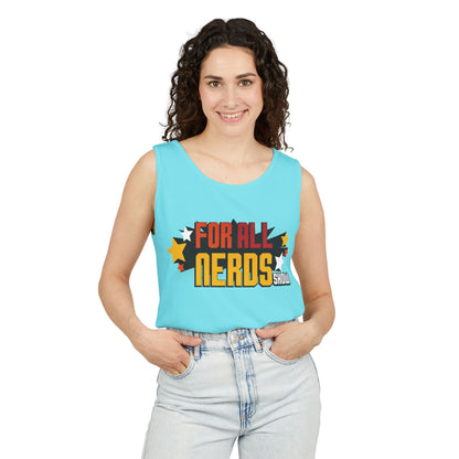 For All Nerds Tank Top — Retro Gamer & Geek Pride Graphic Tank