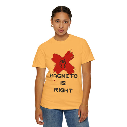 The Magnus is Right Tee (Black Text) [High Quality Comfort Colors Tee Shirt]