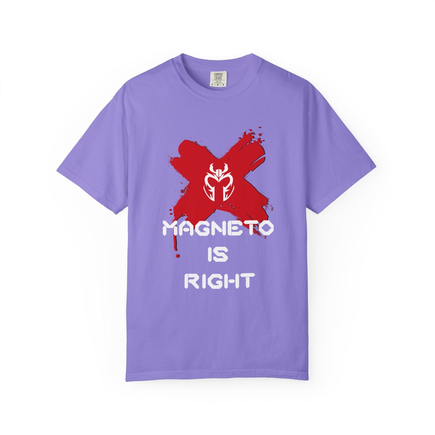 The Magnus Is Right Tee (white text)