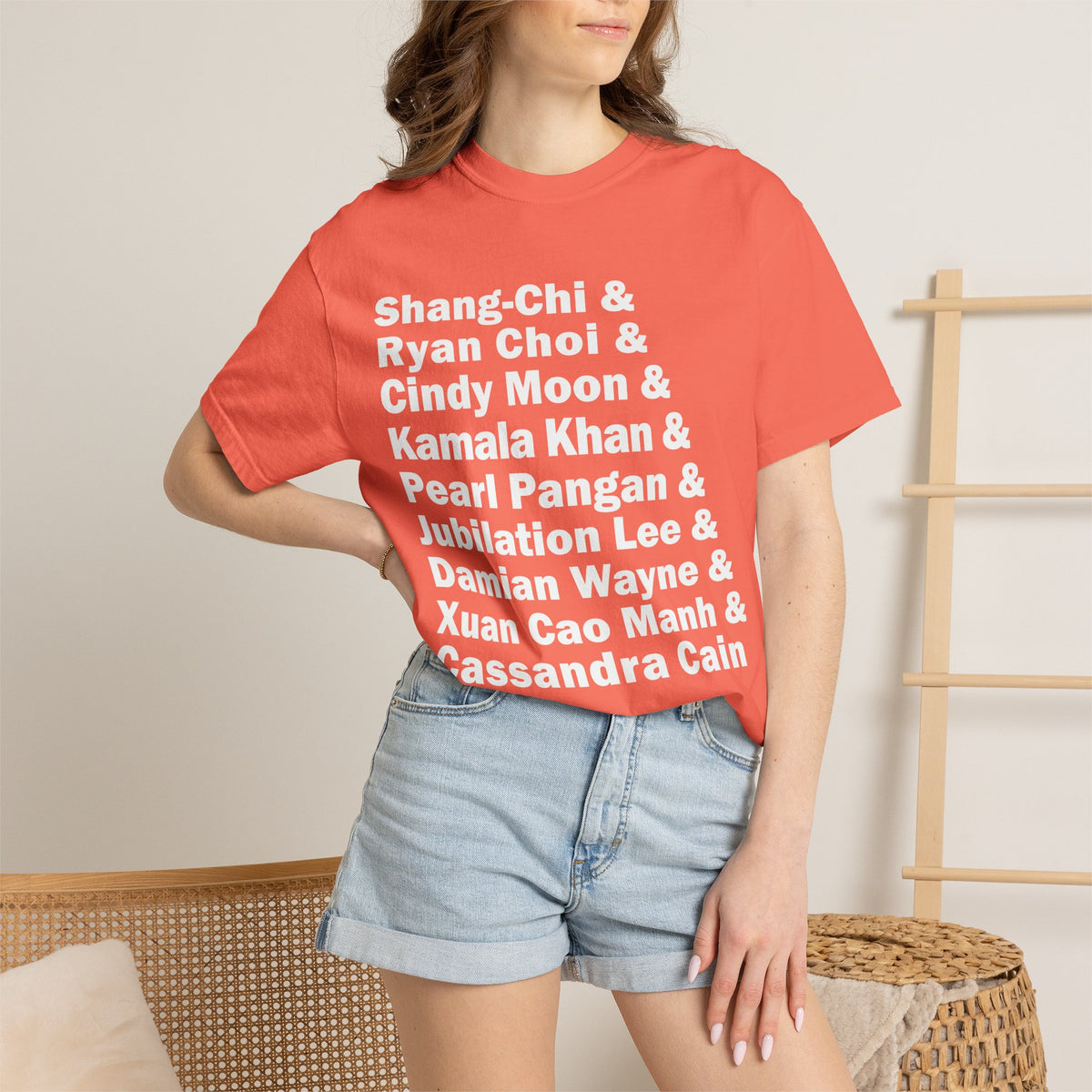 The AAPI Ampersand Tee (High Quality Comfort Colors)