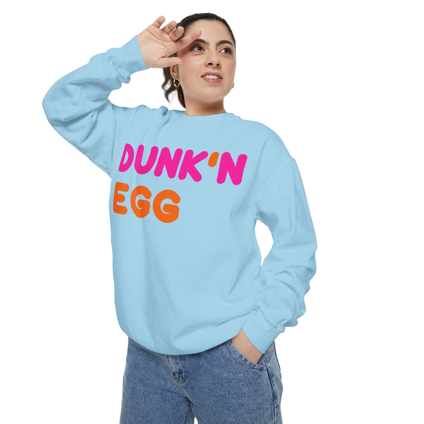 Thee Dunk'N Egg (High Quality Comfort Colors Sweatshirt)