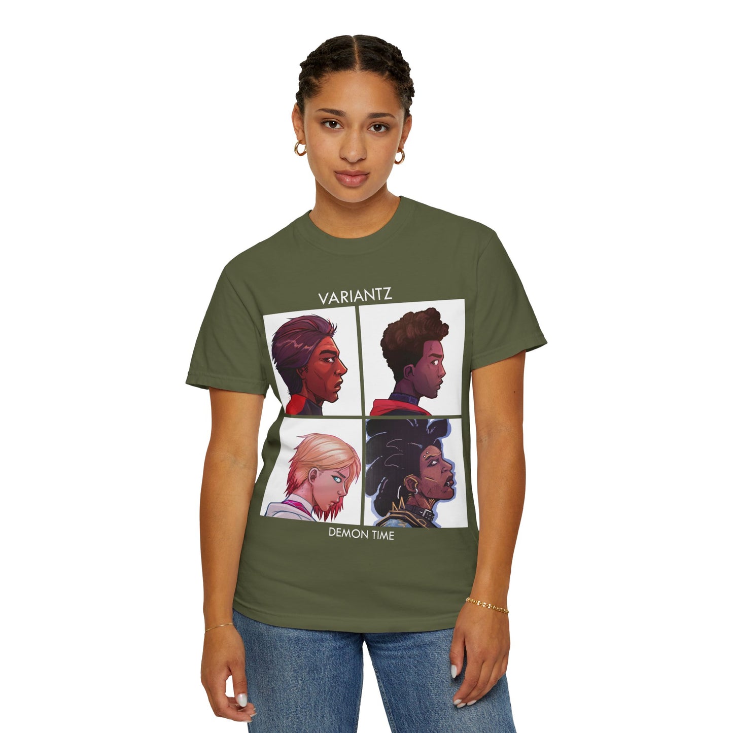 The Variantz - Demon Time Tee (Comfort Colors High Quality T Shirt)