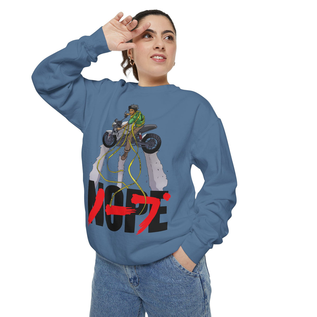 The NOPE Motorbike (High Quality Custom Colors Sweatshirt)