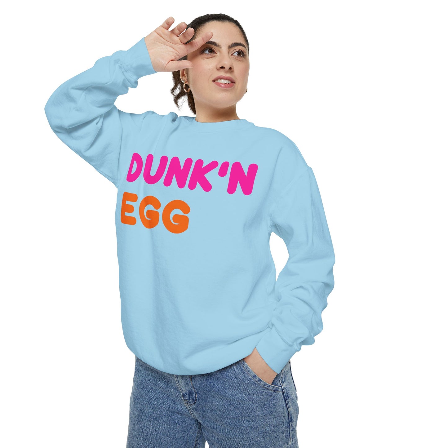 Thee Dunk'N Egg (High Quality Comfort Colors Sweatshirt)