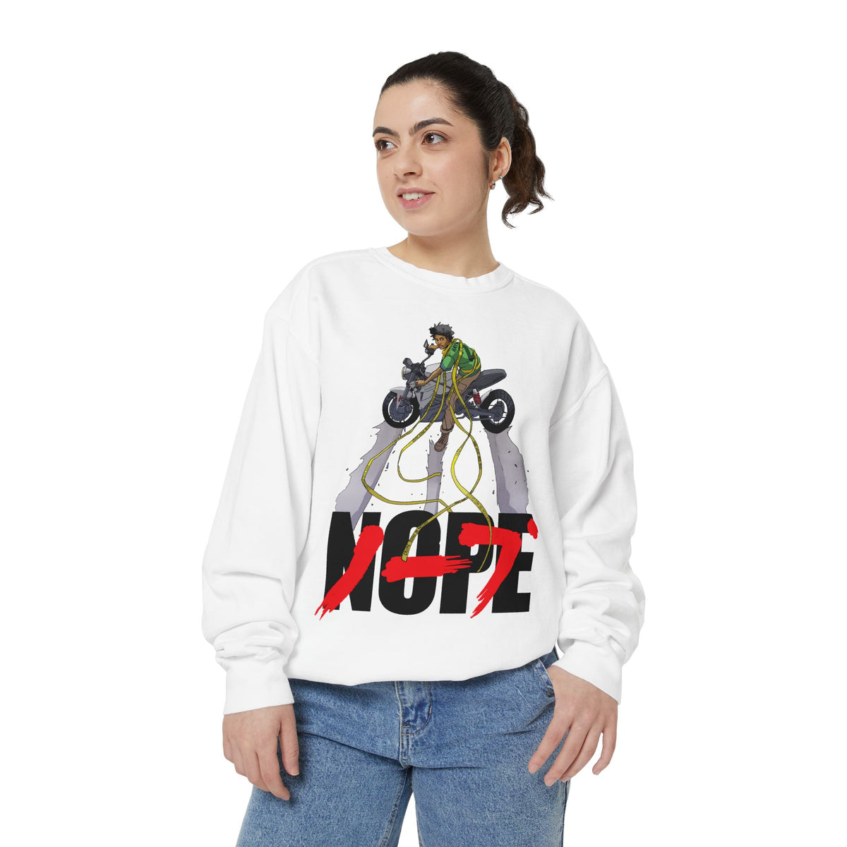 The NOPE Motorbike (High Quality Custom Colors Sweatshirt)