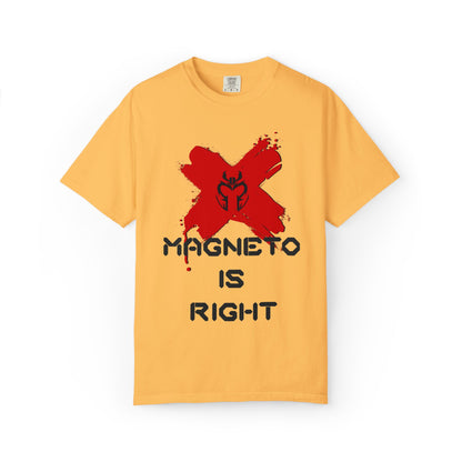 The Magnus is Right Tee (Black Text) [High Quality Comfort Colors Tee Shirt]