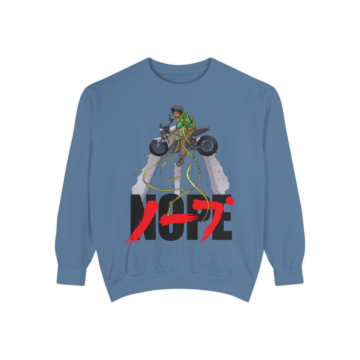 The NOPE Motorbike (High Quality Custom Colors Sweatshirt)