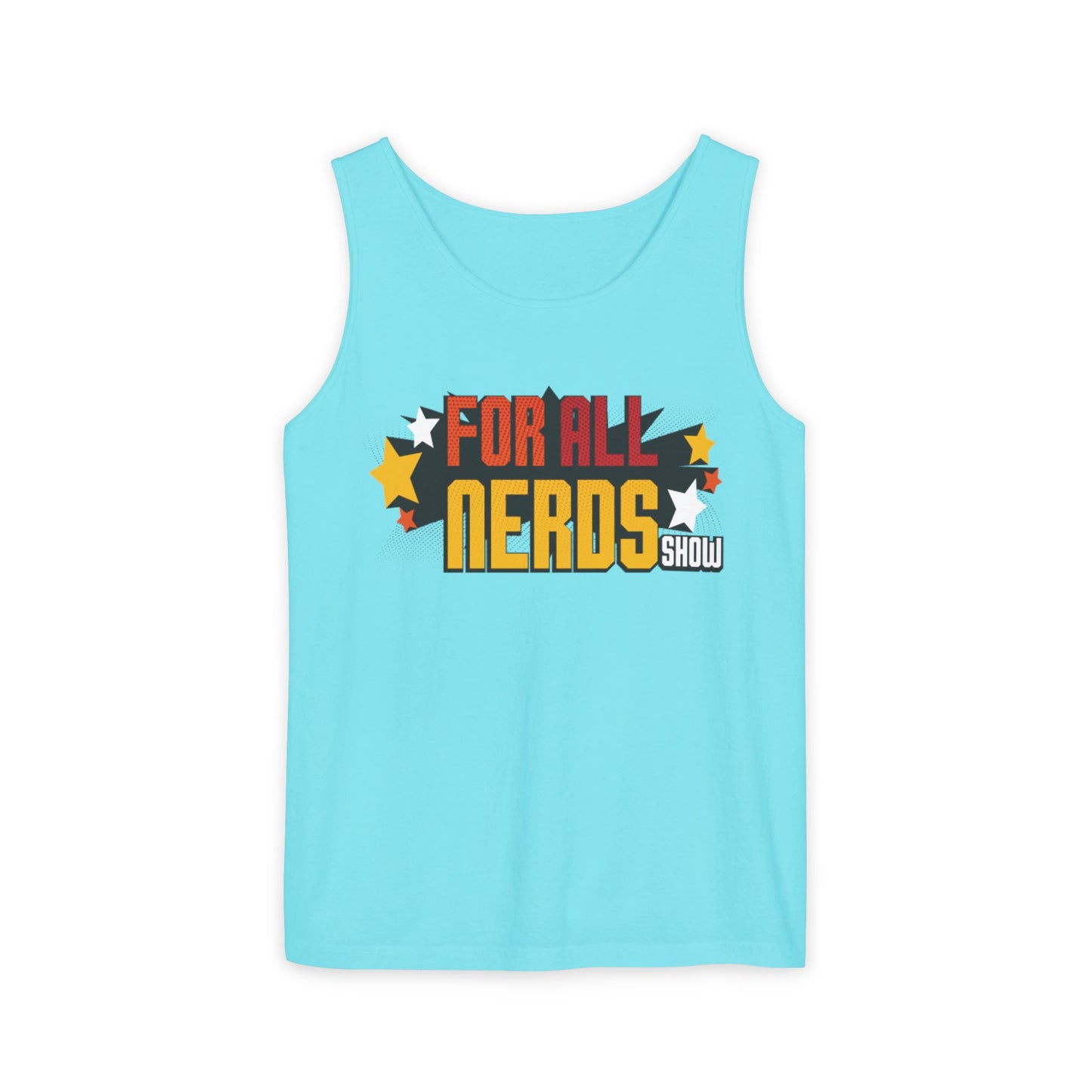 For All Nerds Tank Top — Retro Gamer & Geek Pride Graphic Tank
