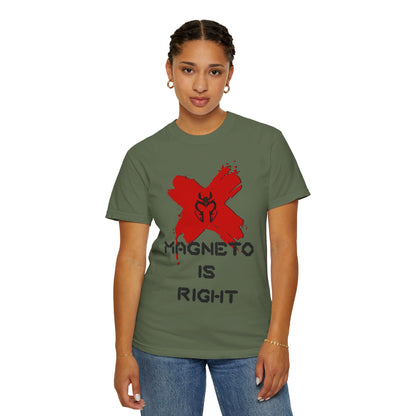 The Magnus is Right Tee (Black Text) [High Quality Comfort Colors Tee Shirt]