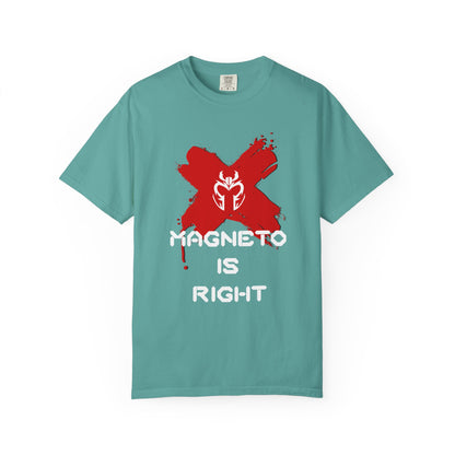 The Magnus Is Right Tee (white text)