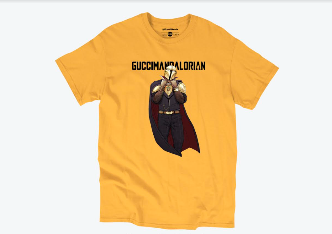 GUCCYMANDALORIAN UNISEX FIT TEE