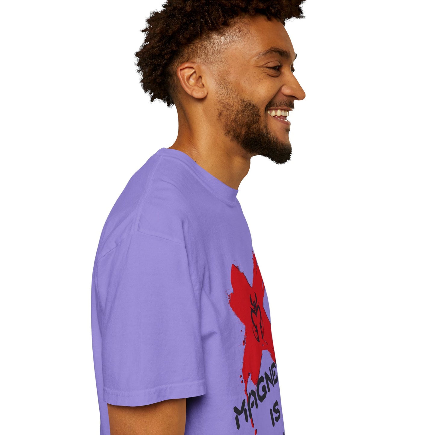 The Magnus is Right Tee (Black Text) [High Quality Comfort Colors Tee Shirt]