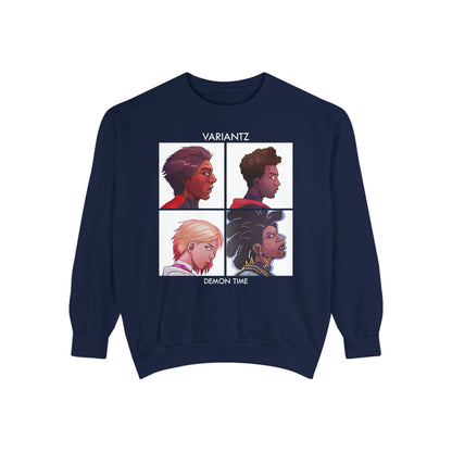 Variantz "Demon Time" Crewneck Sweatshirt *COMFORT COLORS HIGH QUALITY SWEATSHIRT*