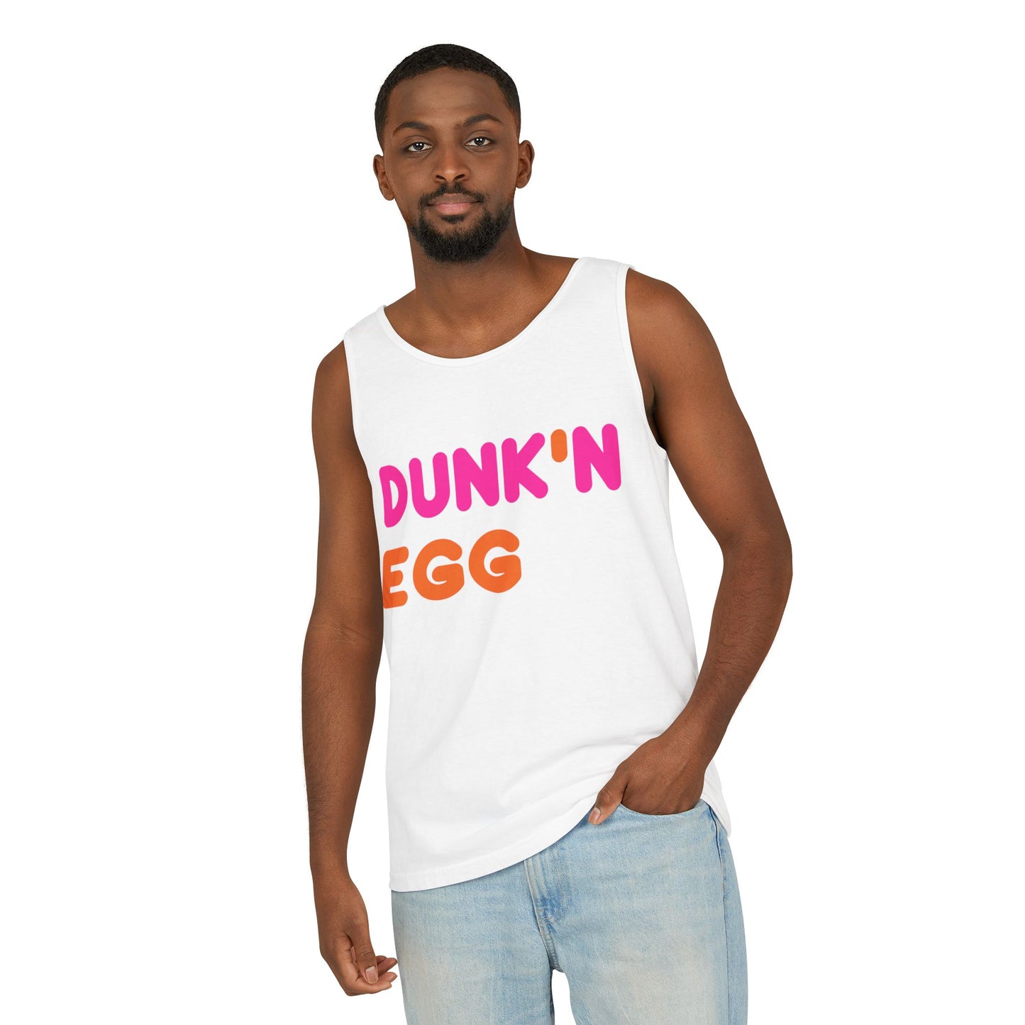 The Dunk N' Egg Tank Top (High Quality Comfort Colors Tank Top)
