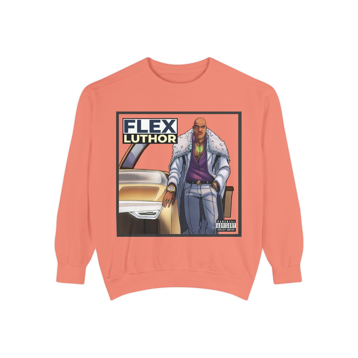 The Flex Luthor Crewneck [High Quality Comfort Colors Sweatshirt]
