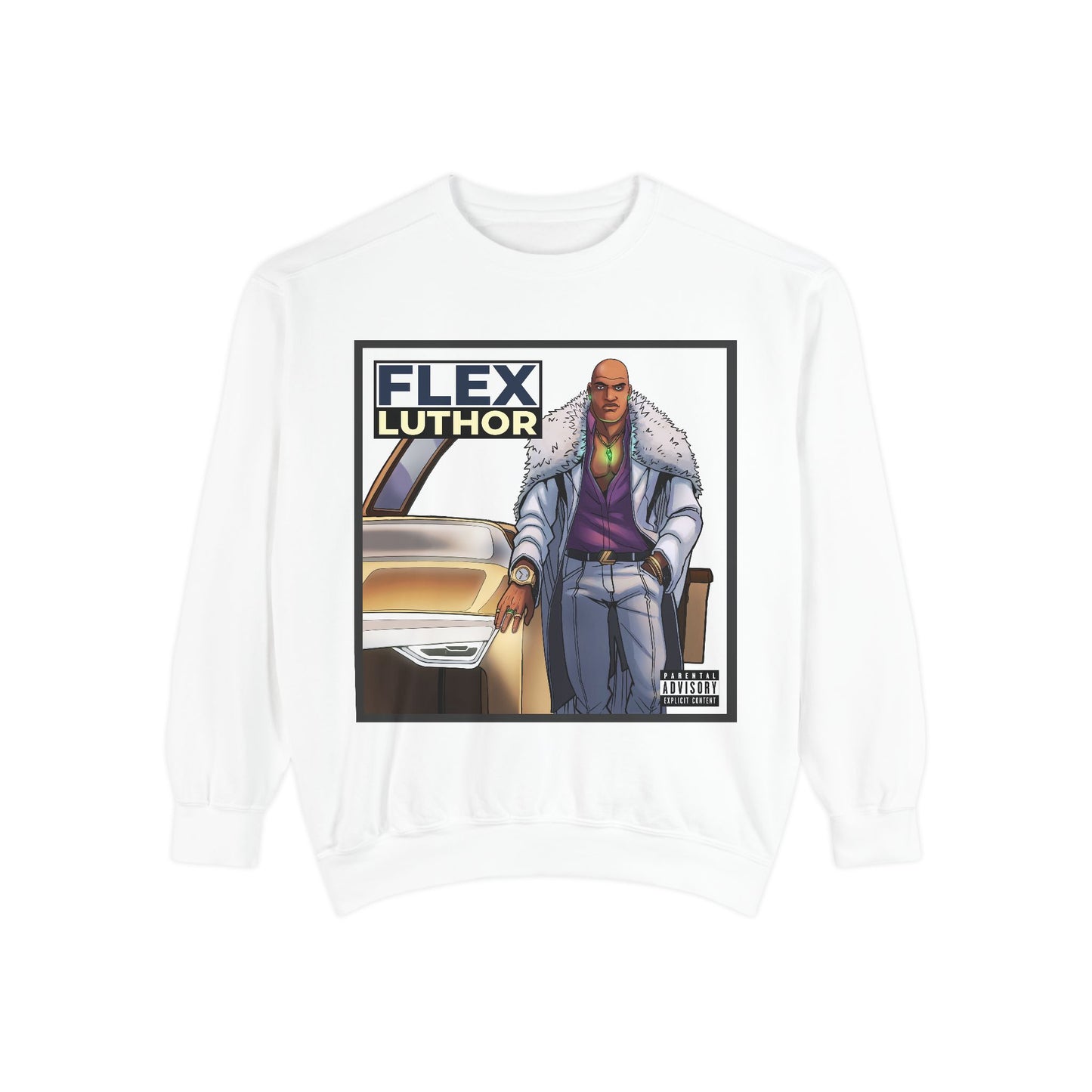 The Flex Luthor Crewneck [High Quality Comfort Colors Sweatshirt]
