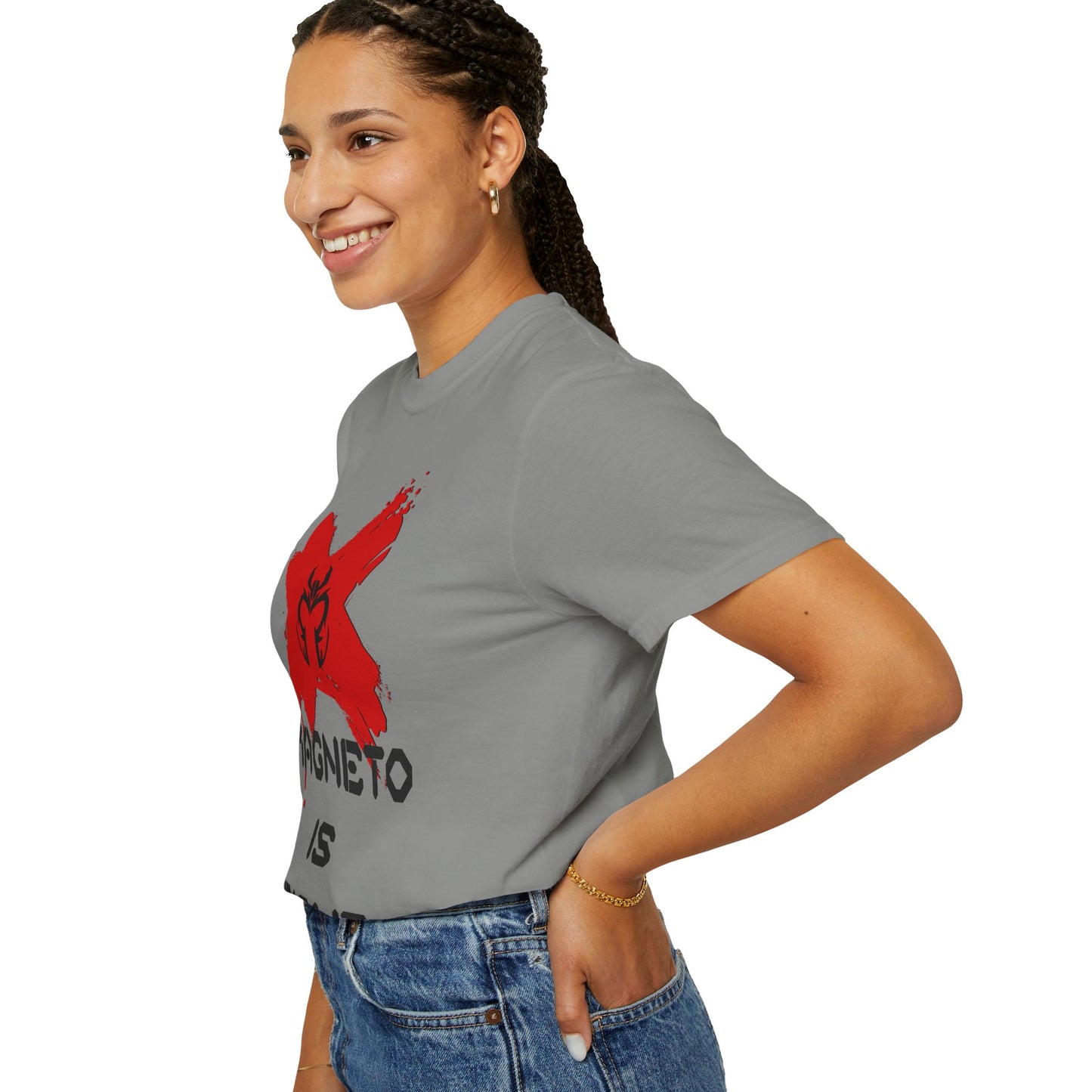 The Magnus is Right Tee (Black Text) [High Quality Comfort Colors Tee Shirt]
