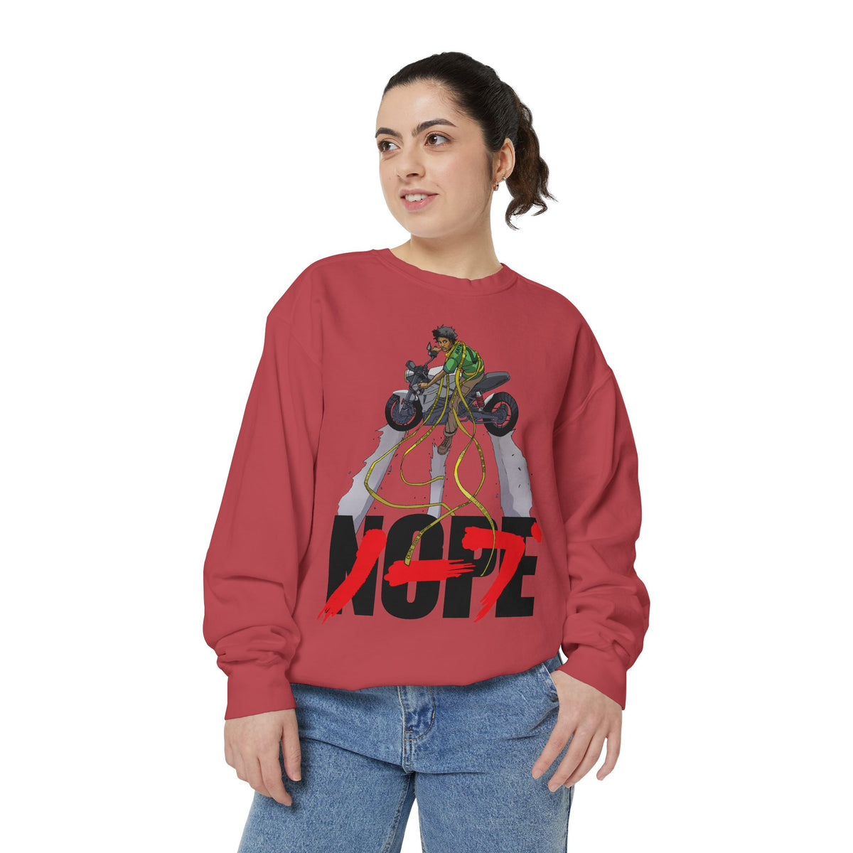 The NOPE Motorbike (High Quality Custom Colors Sweatshirt)