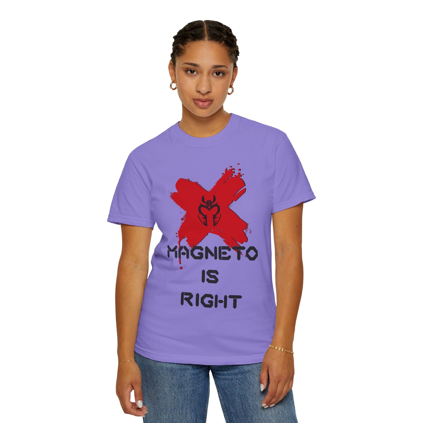 The Magnus is Right Tee (Black Text) [High Quality Comfort Colors Tee Shirt]