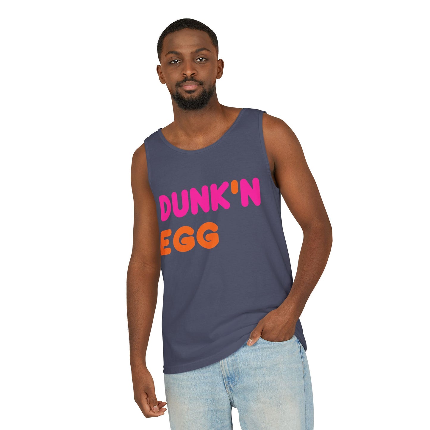 The Dunk N' Egg Tank Top (High Quality Comfort Colors Tank Top)