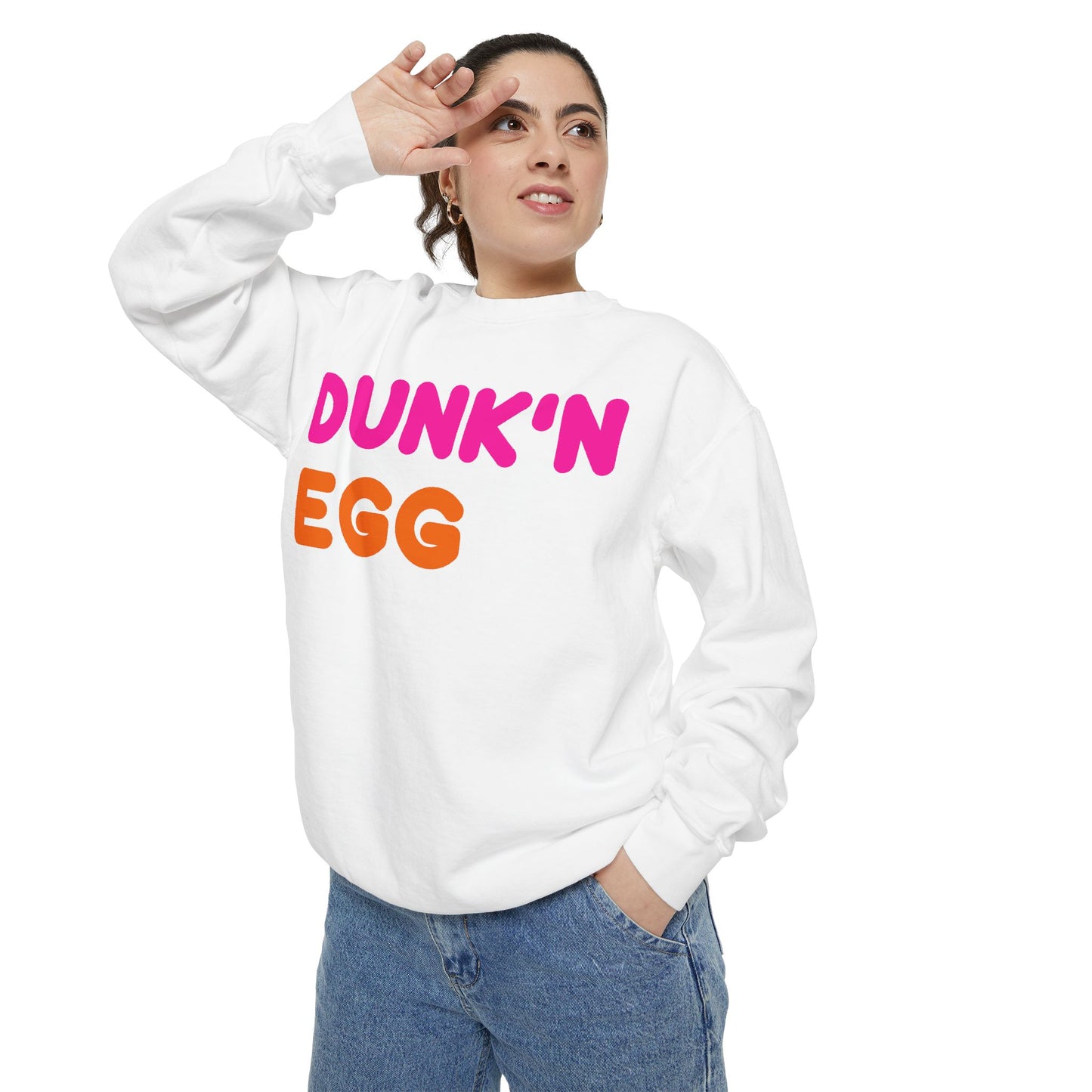 Thee Dunk'N Egg (High Quality Comfort Colors Sweatshirt)