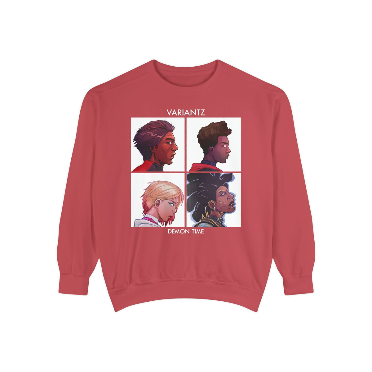 Variantz "Demon Time" Crewneck Sweatshirt *COMFORT COLORS HIGH QUALITY SWEATSHIRT*