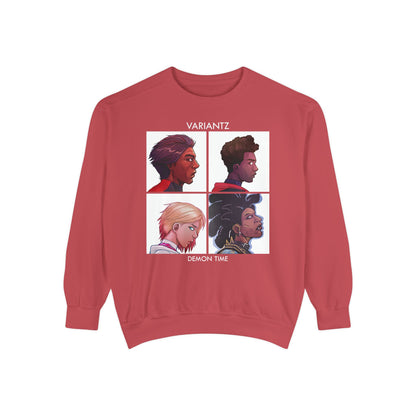 Variantz "Demon Time" Crewneck Sweatshirt *COMFORT COLORS HIGH QUALITY SWEATSHIRT*