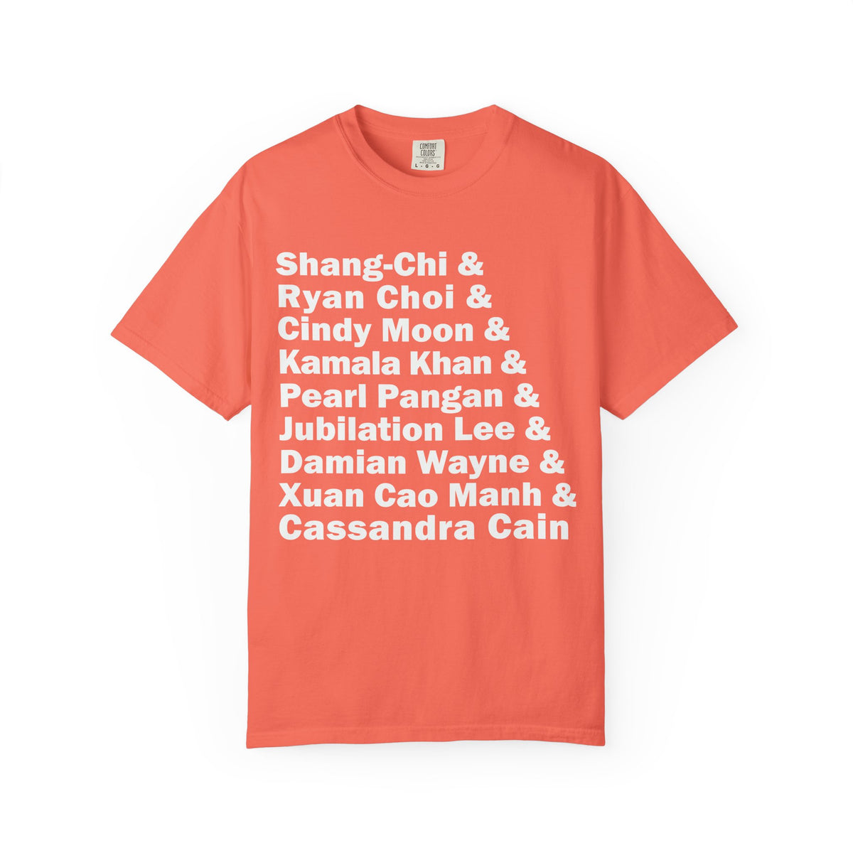 The AAPI Ampersand Tee (High Quality Comfort Colors)