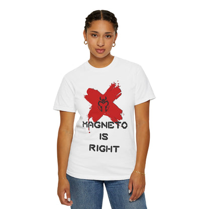 The Magnus is Right Tee (Black Text) [High Quality Comfort Colors Tee Shirt]