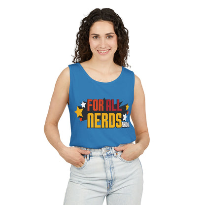 For All Nerds Tank Top — Retro Gamer & Geek Pride Graphic Tank