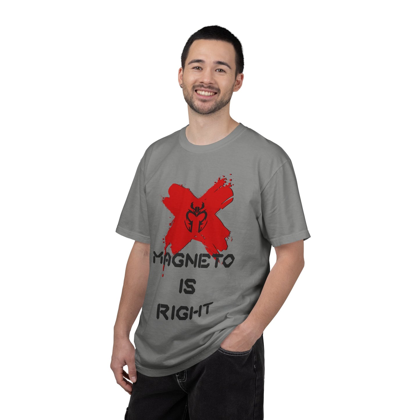 The Magnus is Right Tee (Black Text) [High Quality Comfort Colors Tee Shirt]