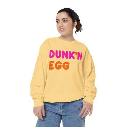 Thee Dunk'N Egg (High Quality Comfort Colors Sweatshirt)