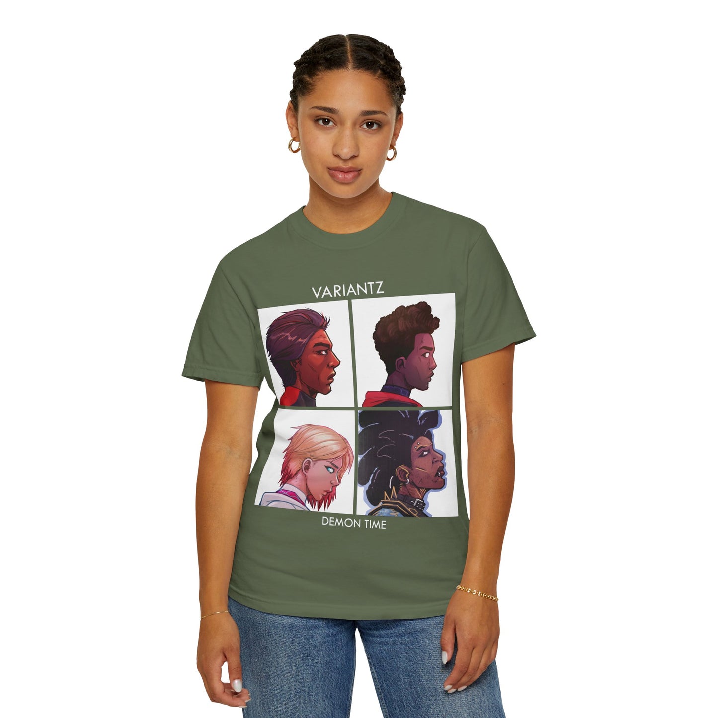 The Variantz - Demon Time Tee (Comfort Colors High Quality T Shirt)