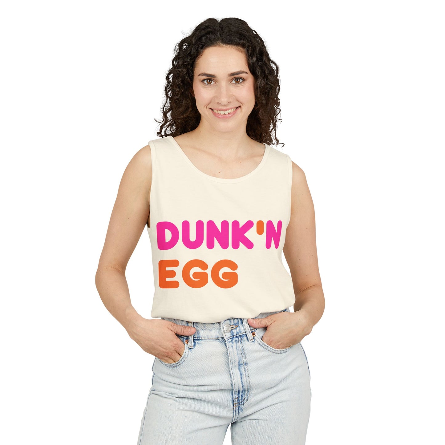 The Dunk N' Egg Tank Top (High Quality Comfort Colors Tank Top)