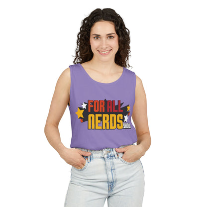 For All Nerds Tank Top — Retro Gamer & Geek Pride Graphic Tank